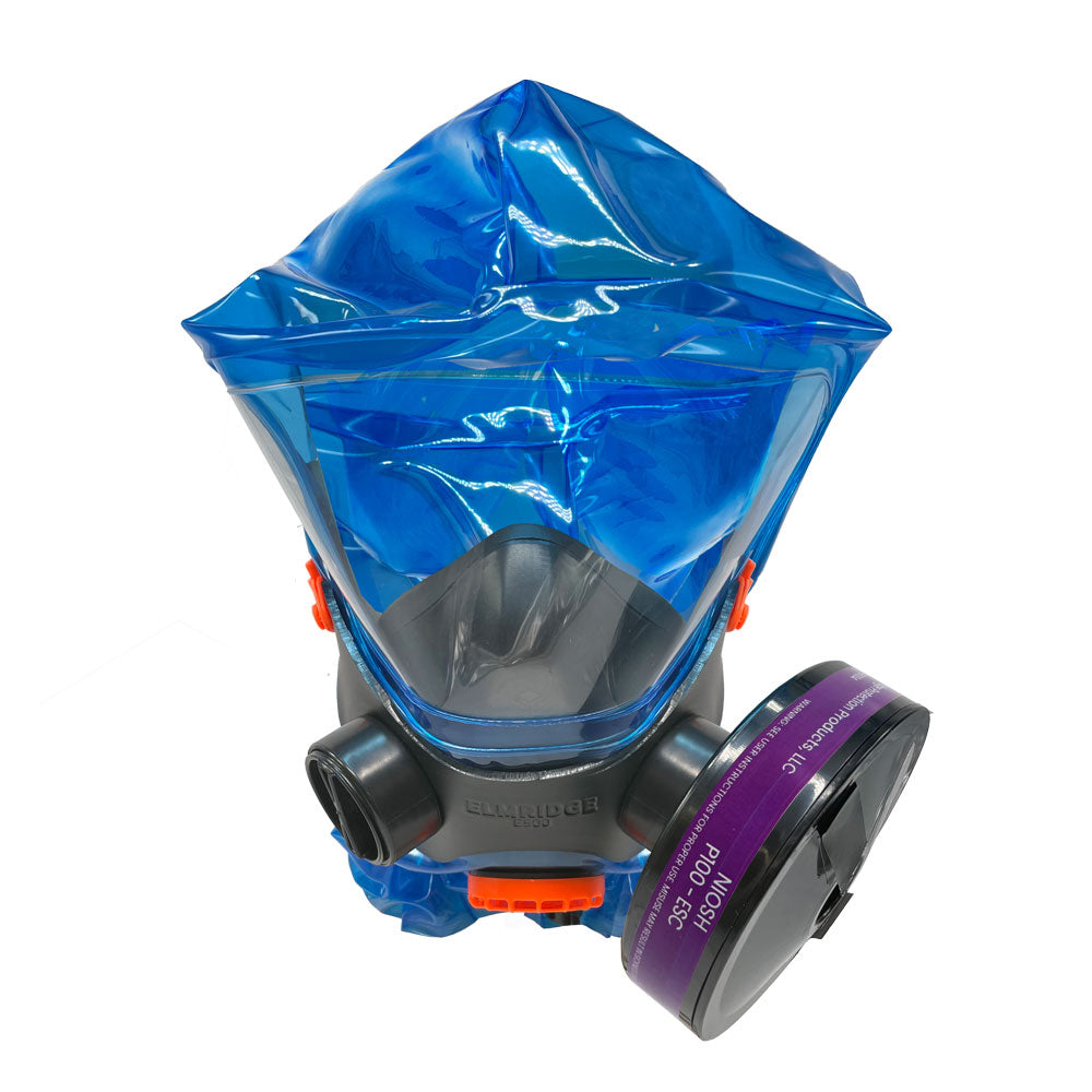 iEvac® E500-2 | NIOSH Certified E500 Hood, B1304 P100 Filter and E570 Nylon Carry Case
