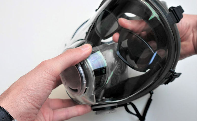 e600 gas mask for nuclear fallout spectacle instructions