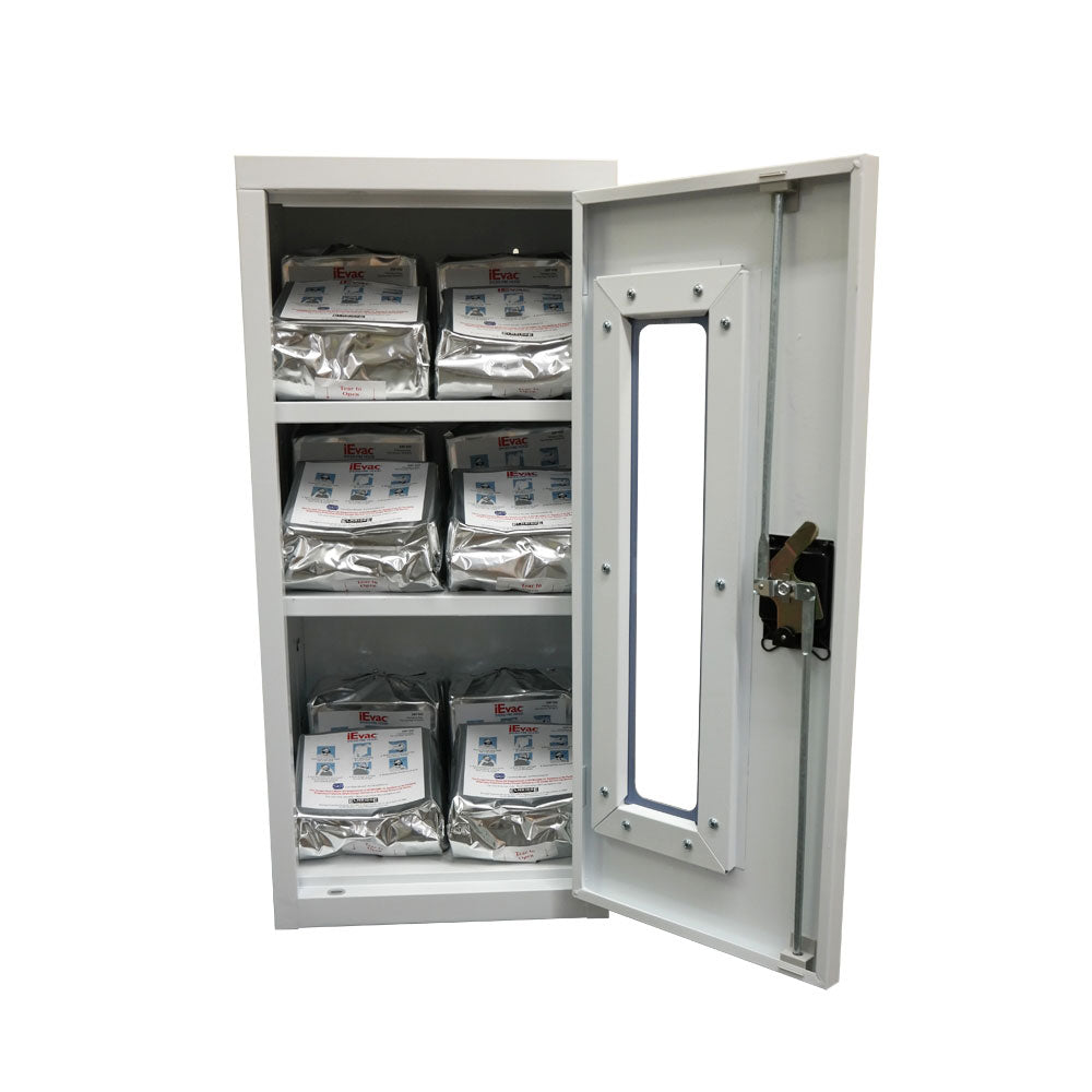 ievac e312 metal wall mounting cabinet as a part of the emergency management system