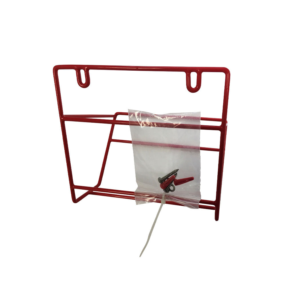 ievac® e305 single wall-mounting rack as a part of the e900 fire escape kit