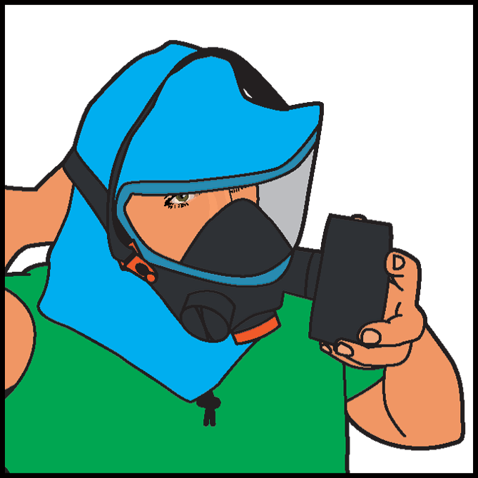 e500 mask hoods donning instructions
